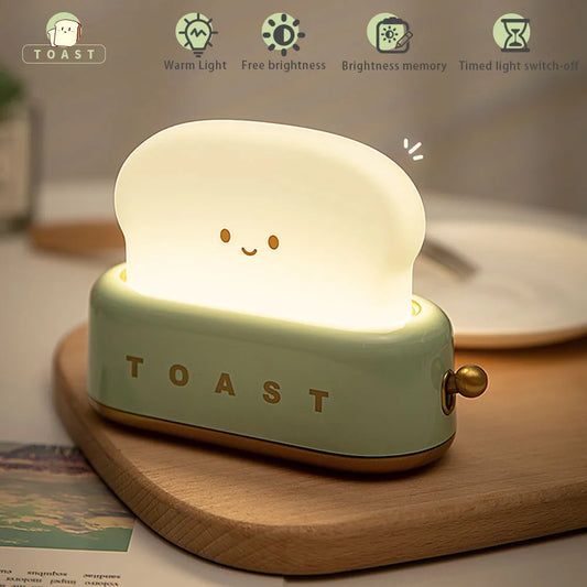 Cute Toast LED Light